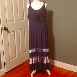 Lane Bryant Maxi Tie Dye Adjustable Dress Size 18/20